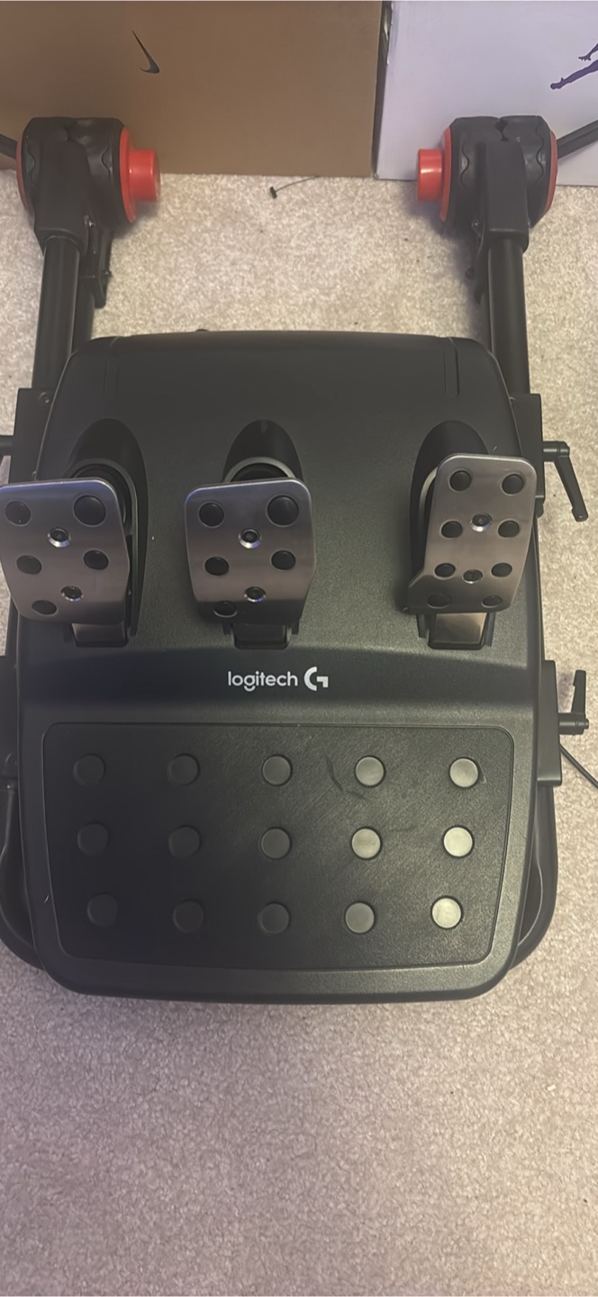 Logitech g920 + Pedals + Pedal Stand - photo 2