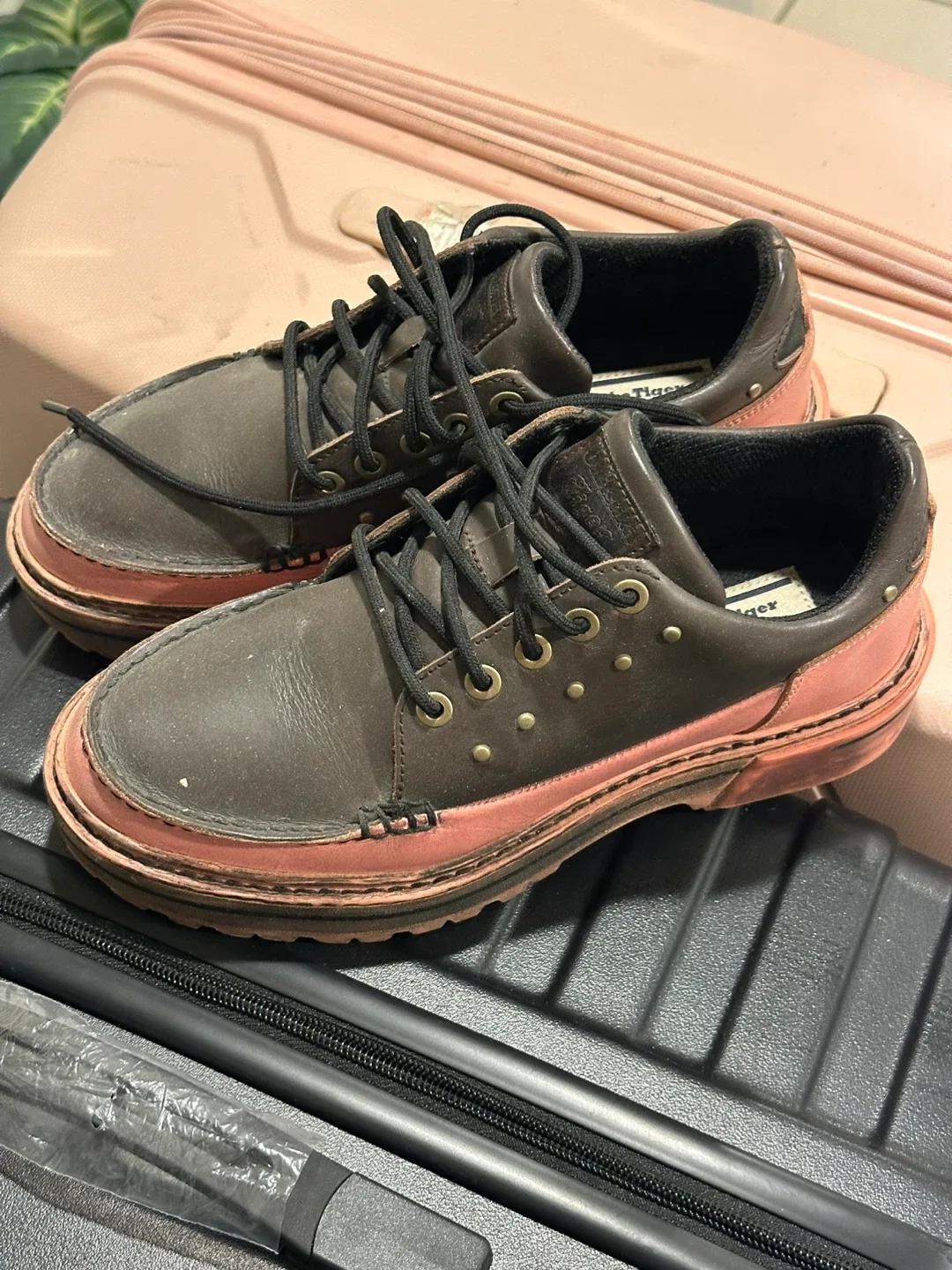 Asics Onitsuka tiger - Brown & Pink Platform Shoes image indicator(6)