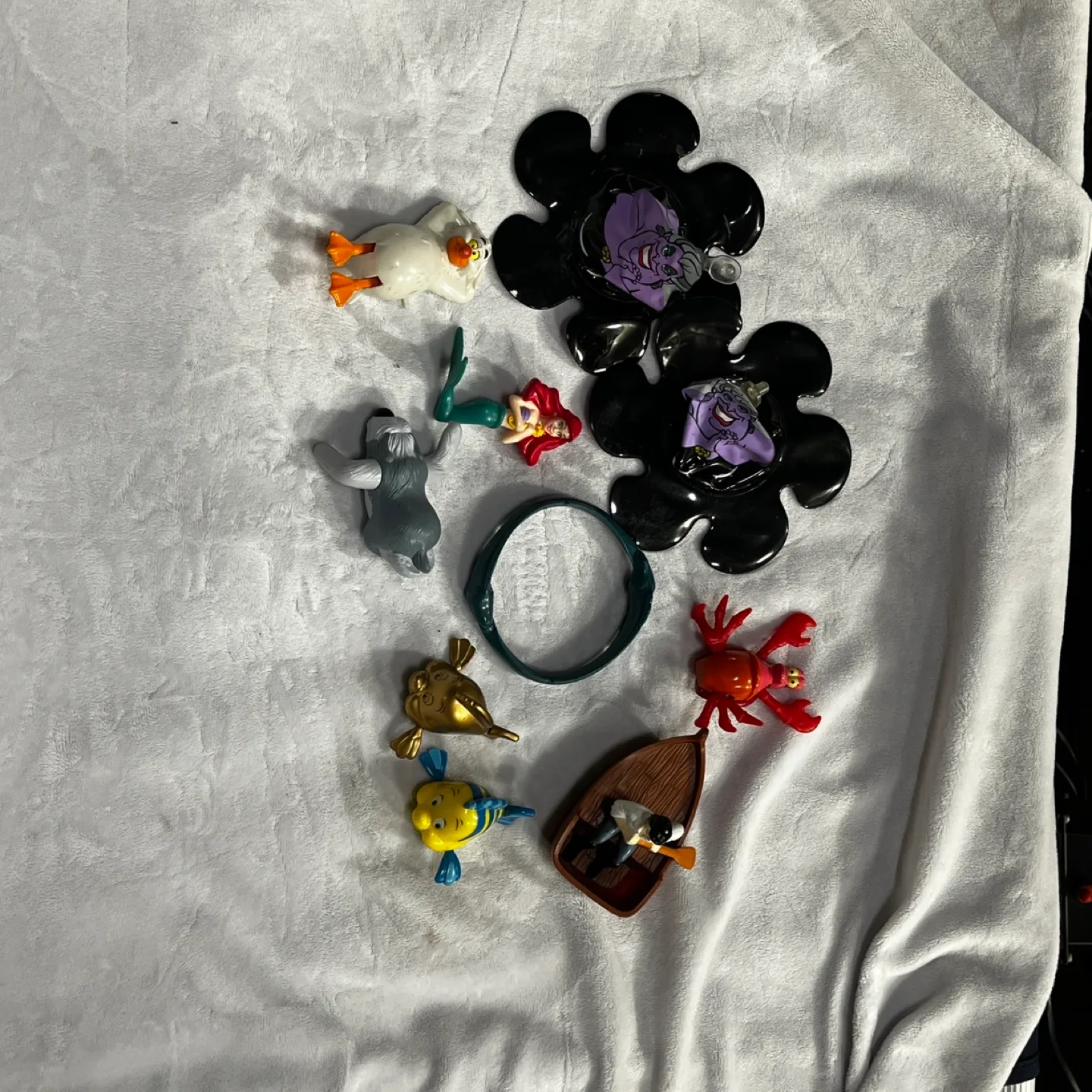 Disney Little Mermaid McDonald's Toys thumbnail