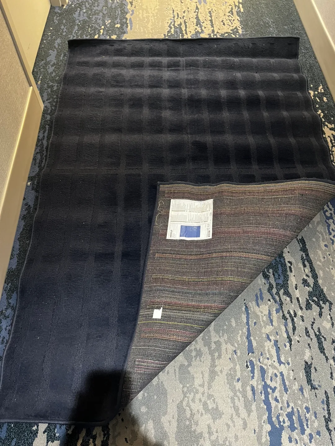 IKEA Herrup Rug - Dark Blue image indicator(5)
