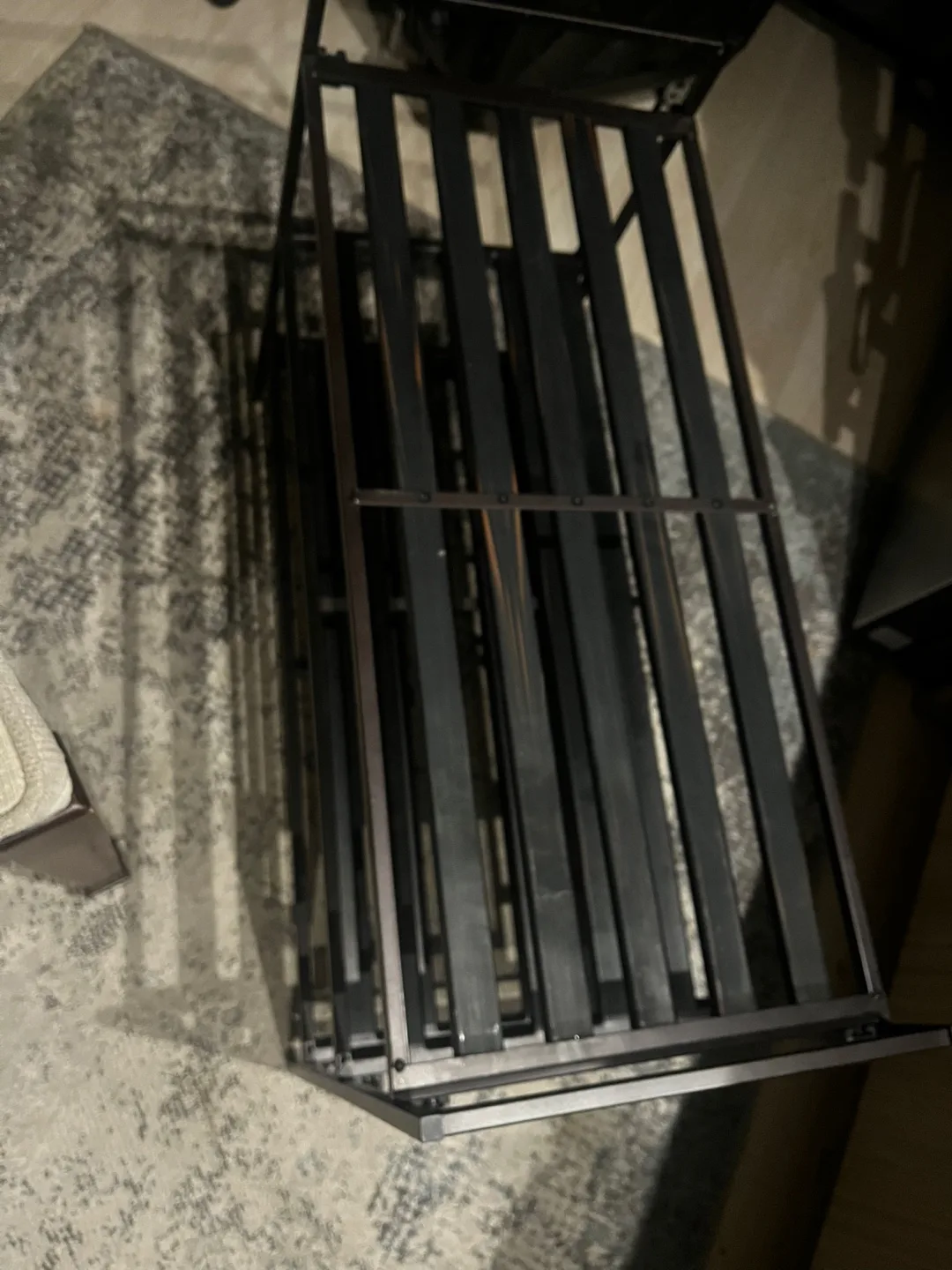 Metal Shoe Rack - Black image indicator(4)