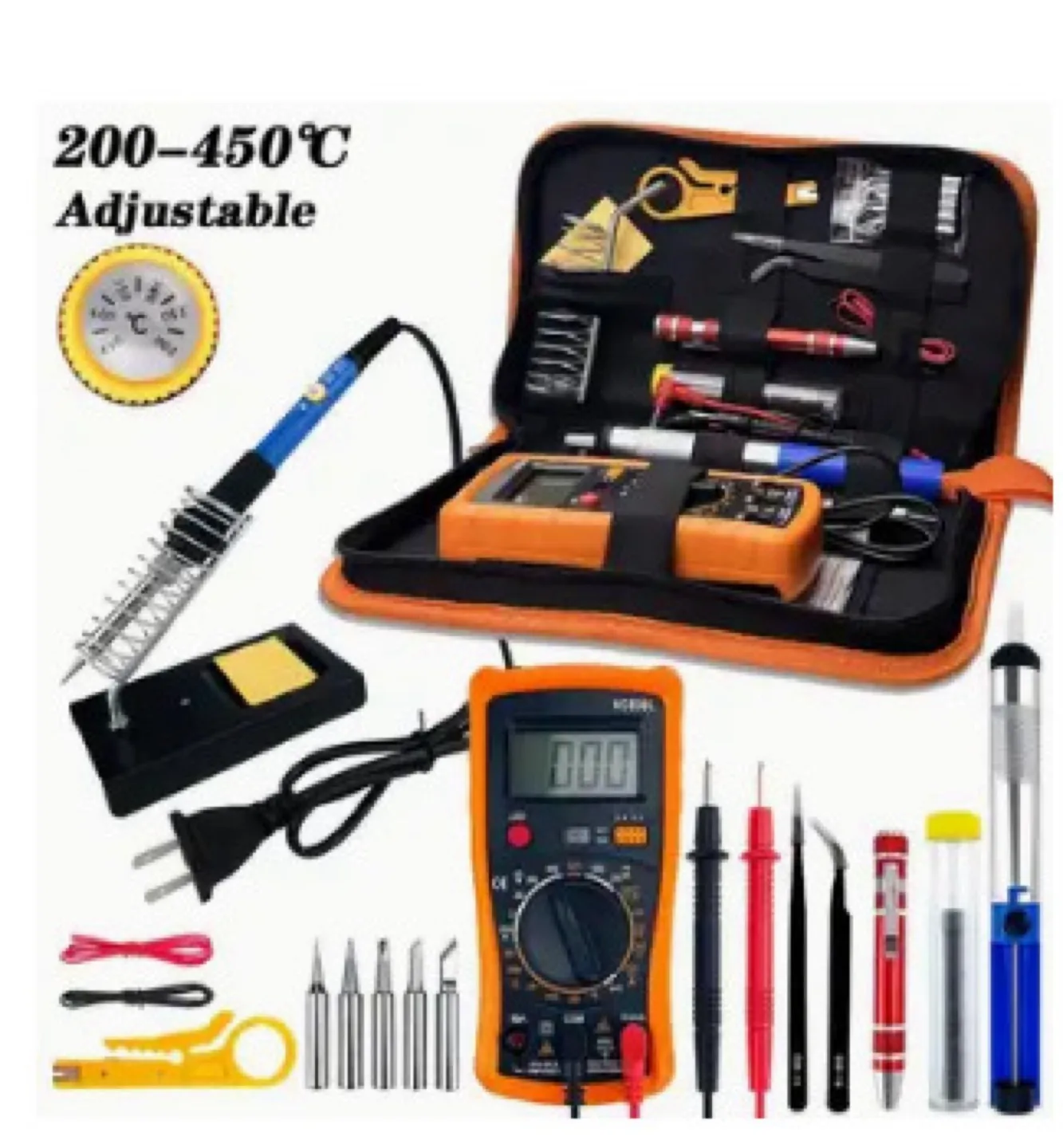 Soldering Iron Kit & Multimeter Set thumbnail