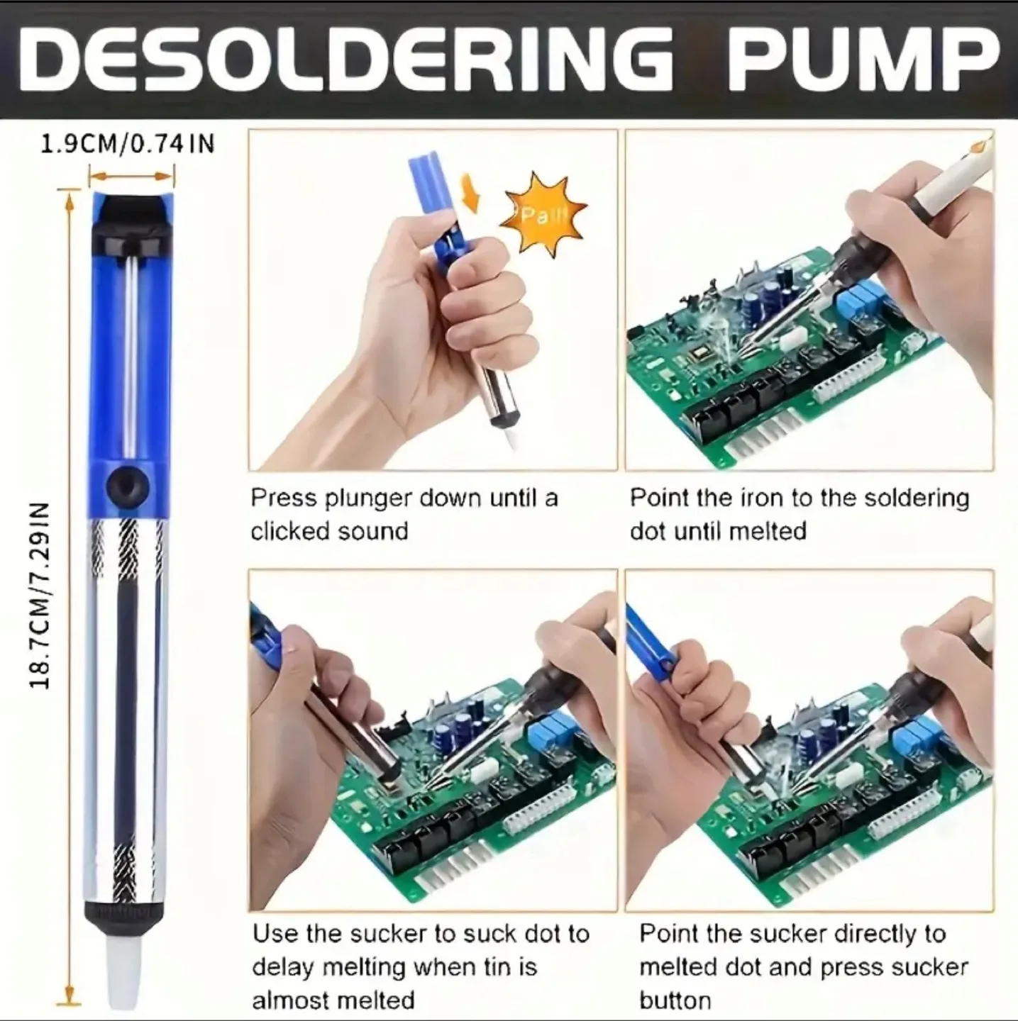 Soldering Iron Kit & Multimeter Set image indicator(3)