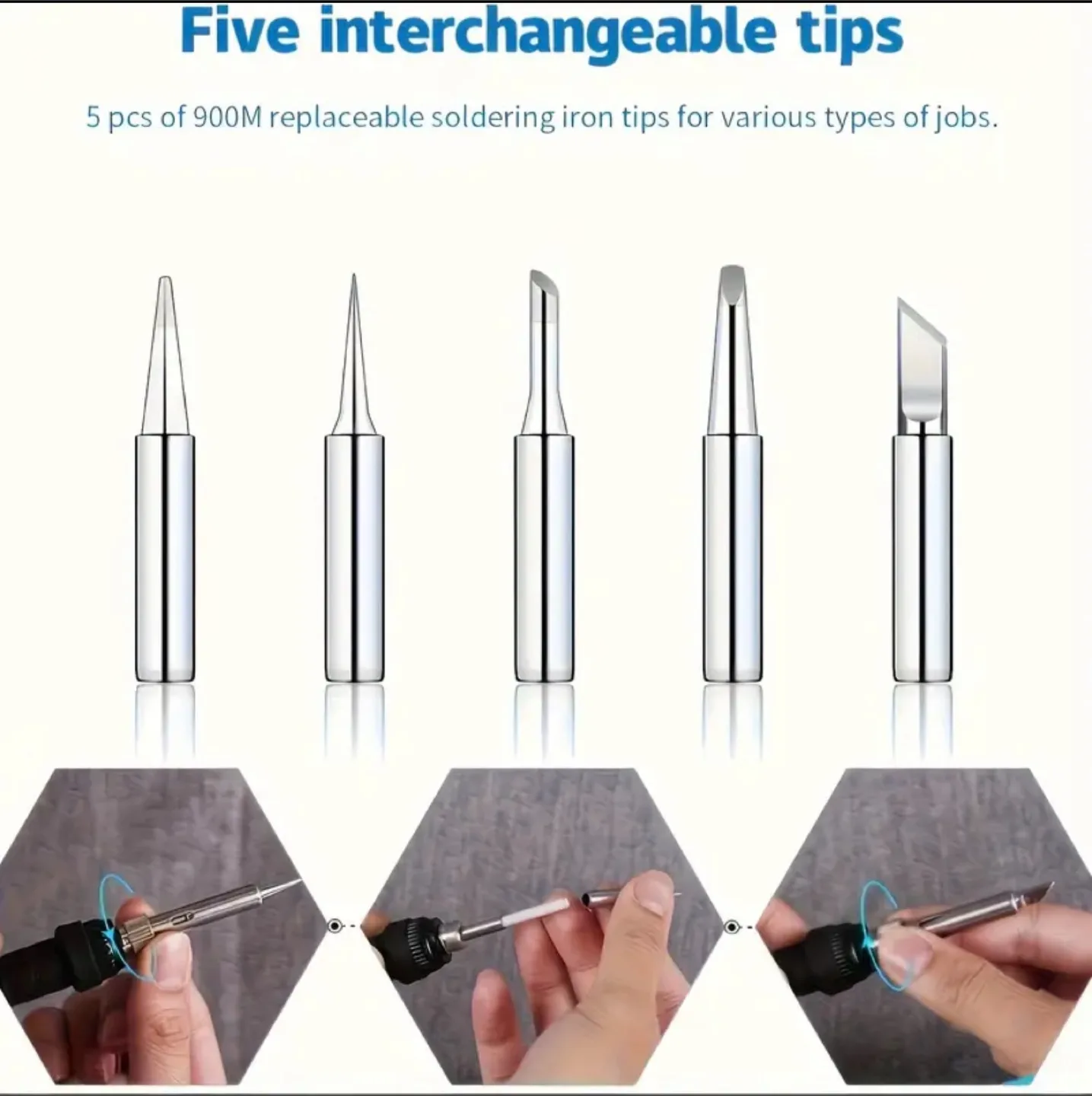 Soldering Iron Kit & Multimeter Set image indicator(7)