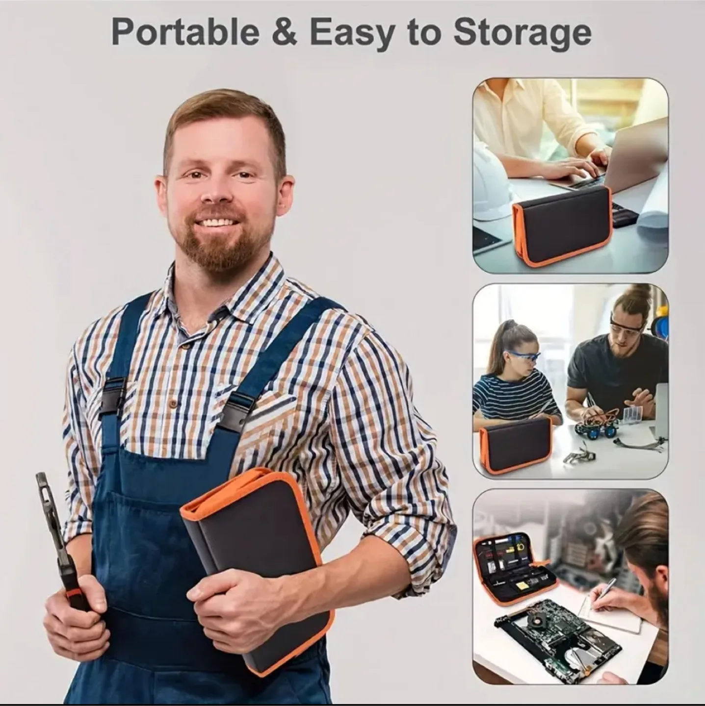 Soldering Iron Kit & Multimeter Set image indicator(9)