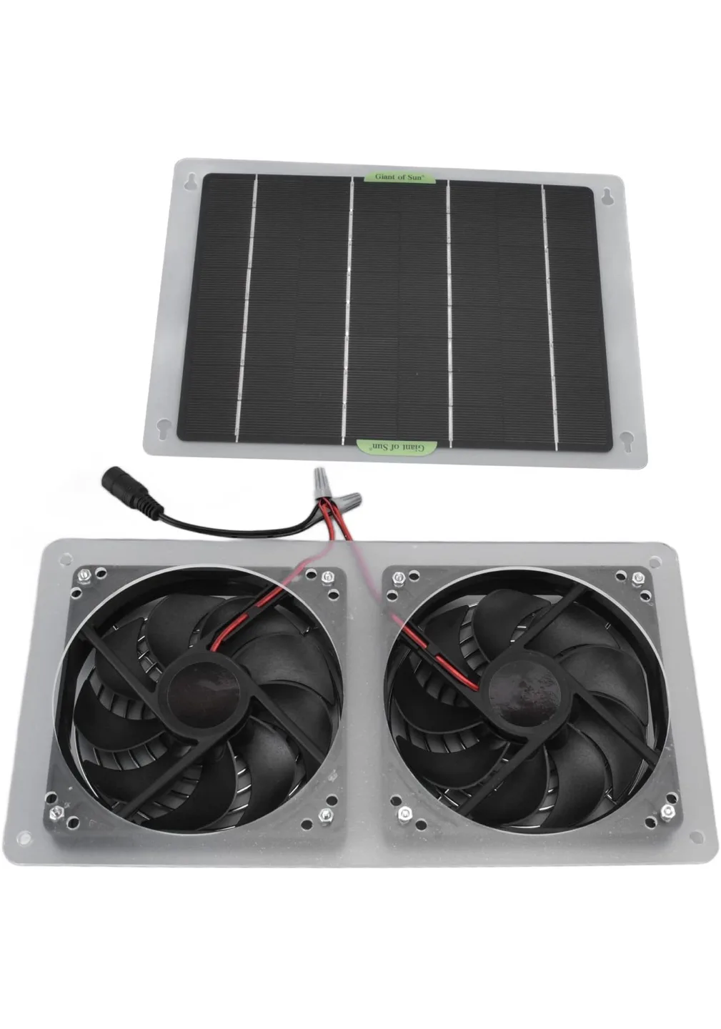Solar Exhaust Fan - Dual Fan Solar Panel Kit thumbnail