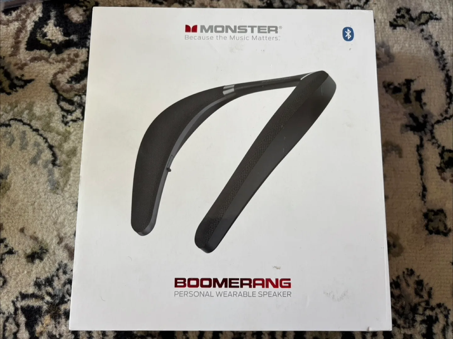 Monster Boomerang Personal Wearable Speaker - New! thumbnail