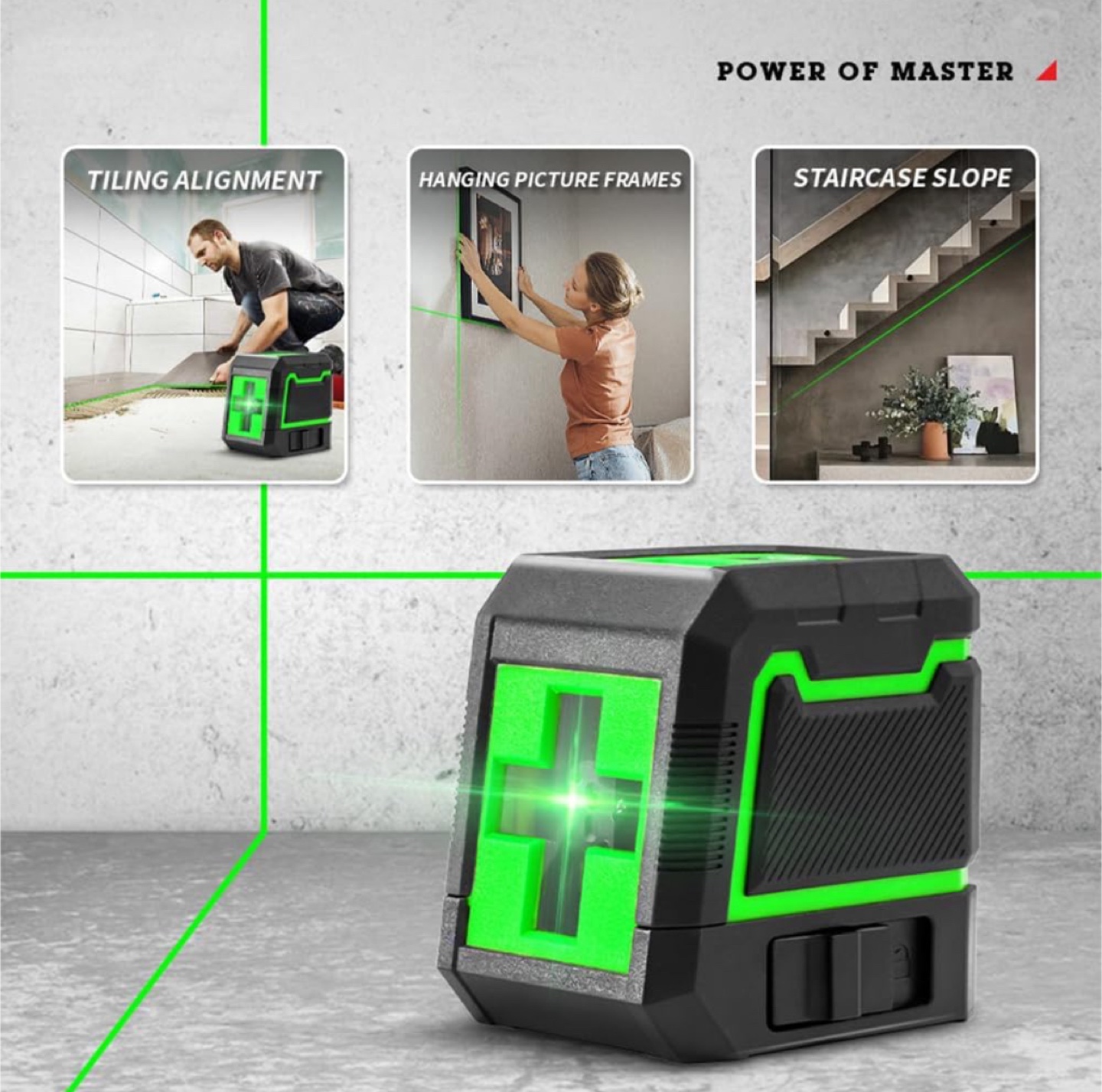 Tacklife SC-L01 Cross Line Laser Level - New in Box - photo 2