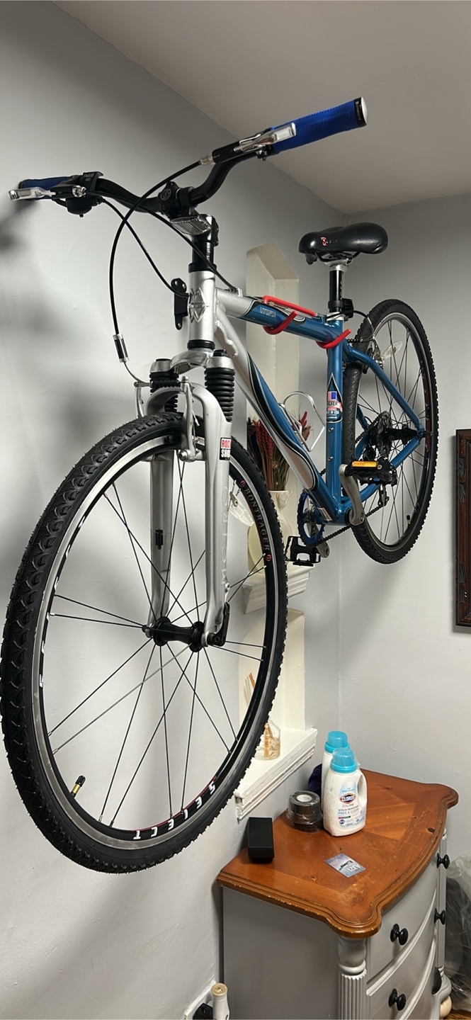 Gary Fisher Mountain Bike - Blue & Silver