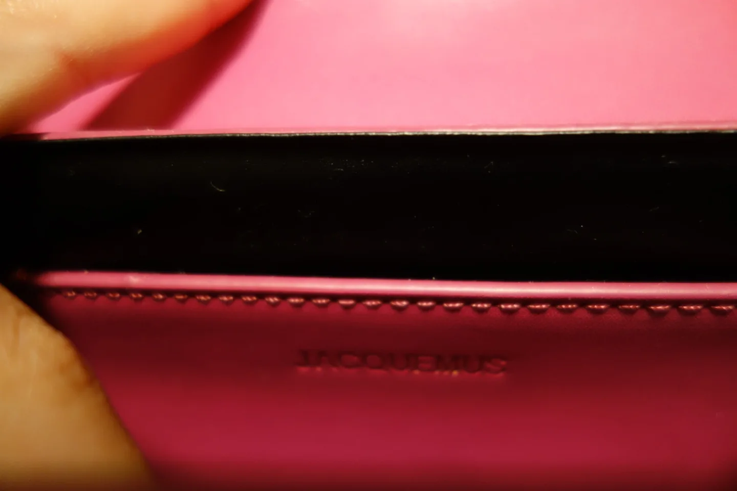 Jacquemus Le Chiquito Top Handle Bag - Pink image indicator(6)