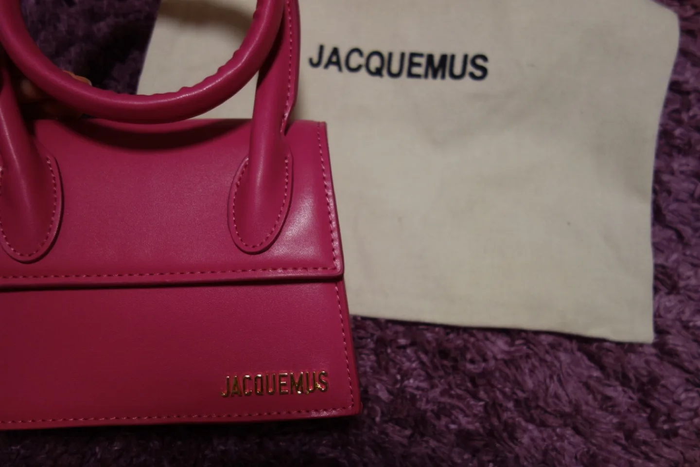 Jacquemus Le Chiquito Top Handle Bag - Pink image indicator(5)