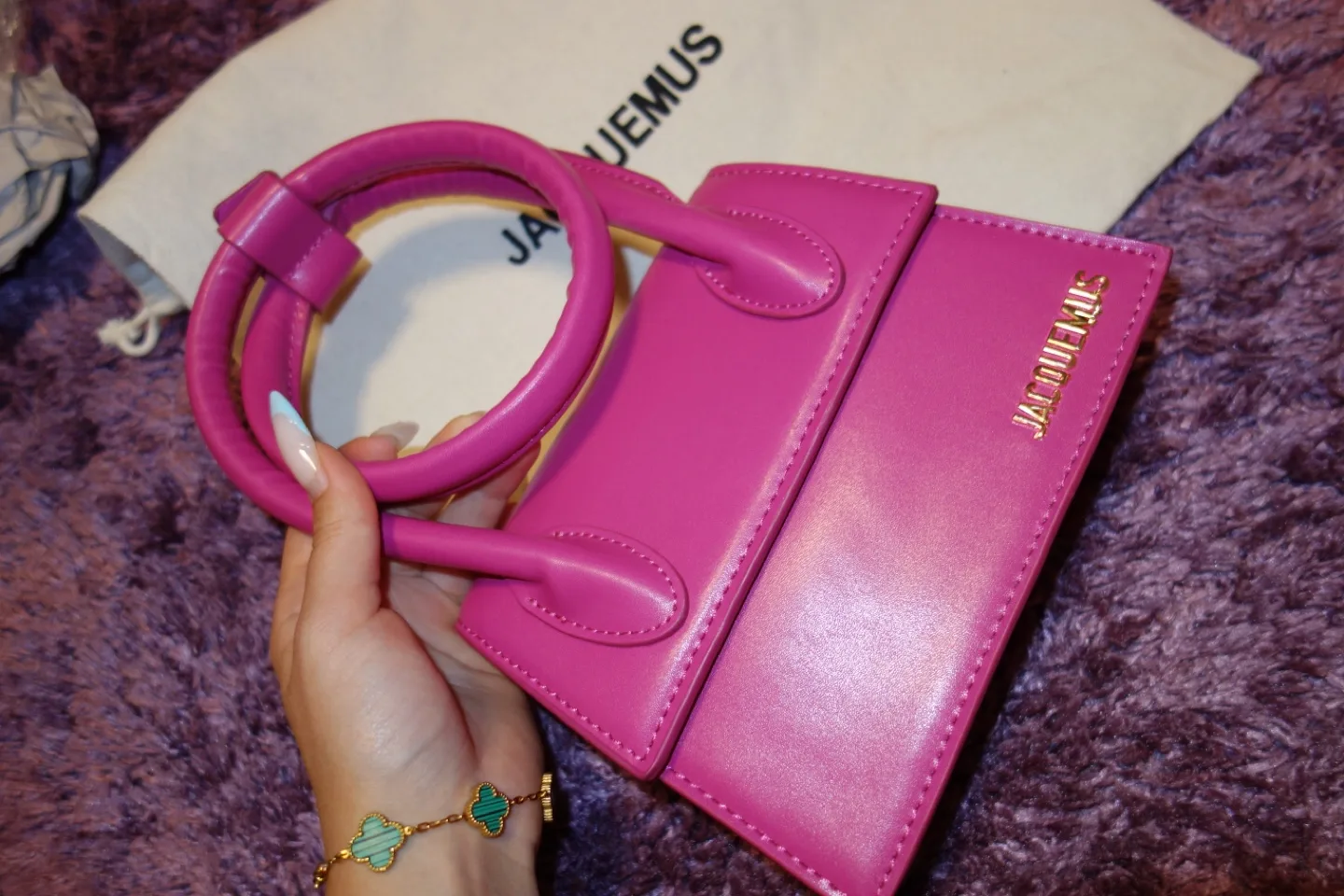 Jacquemus Le Chiquito Top Handle Bag - Pink image indicator(3)