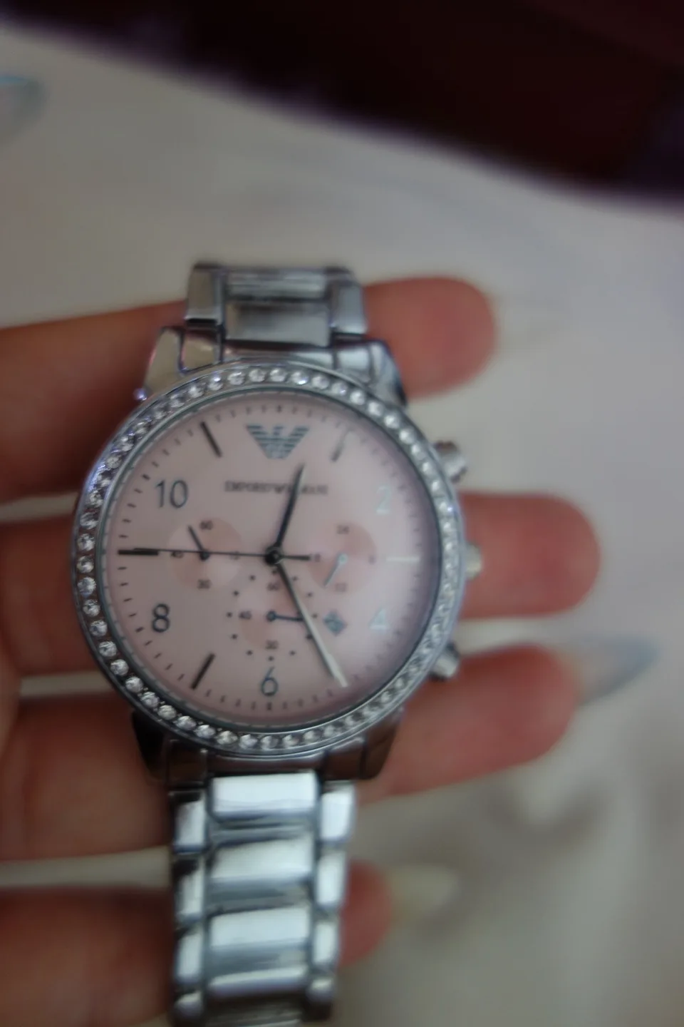 Emporio Armani Ladies Watch - Pink Dial image indicator(6)