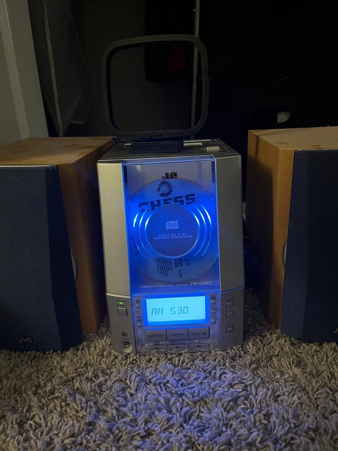 Vintage JVC Compact Component System FS-V30