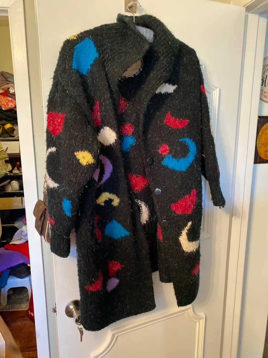 Colorful Knit Cardigan thumbnail