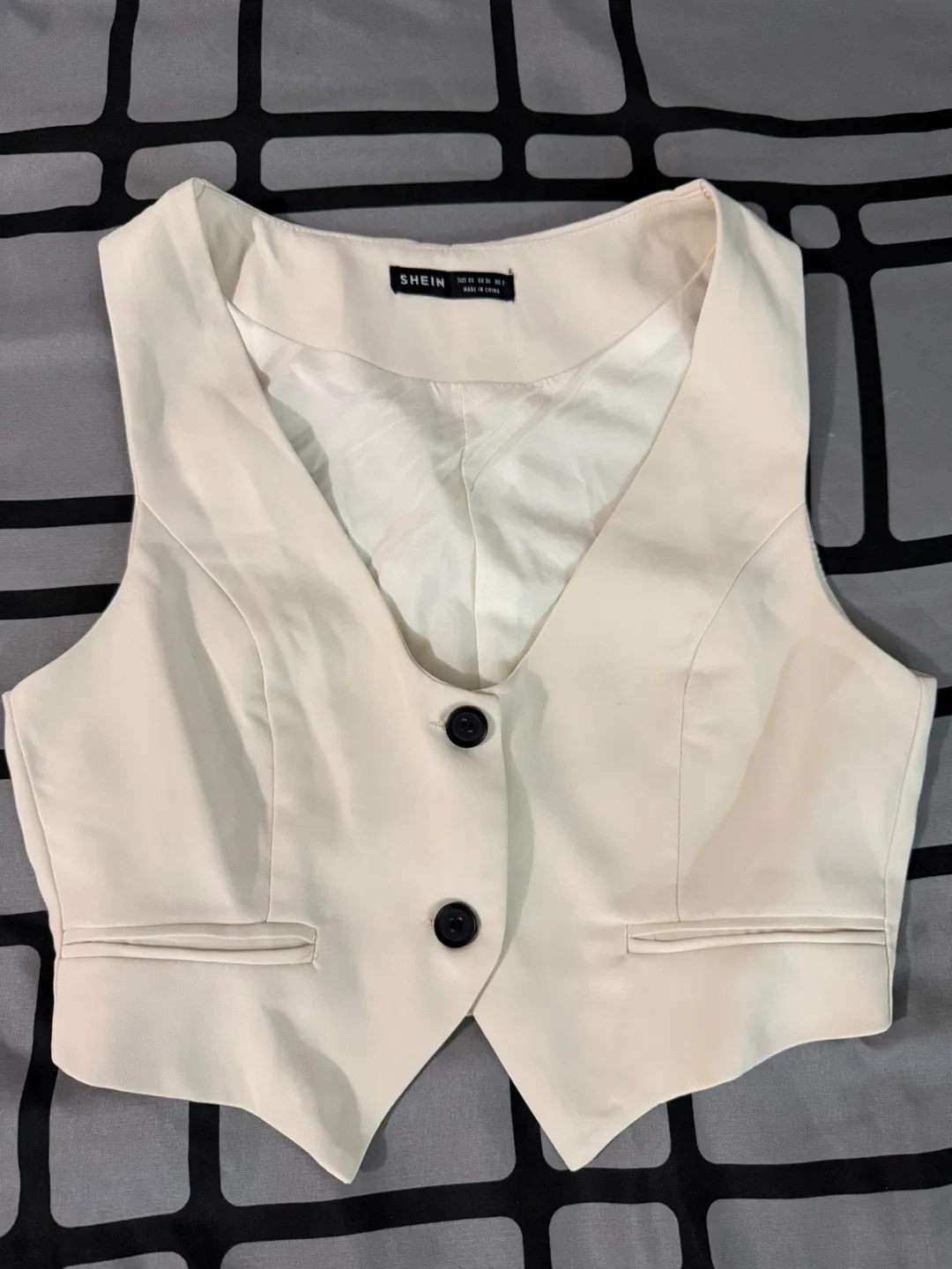 BizChic Button Front Vest Blazer - Size XS thumbnail