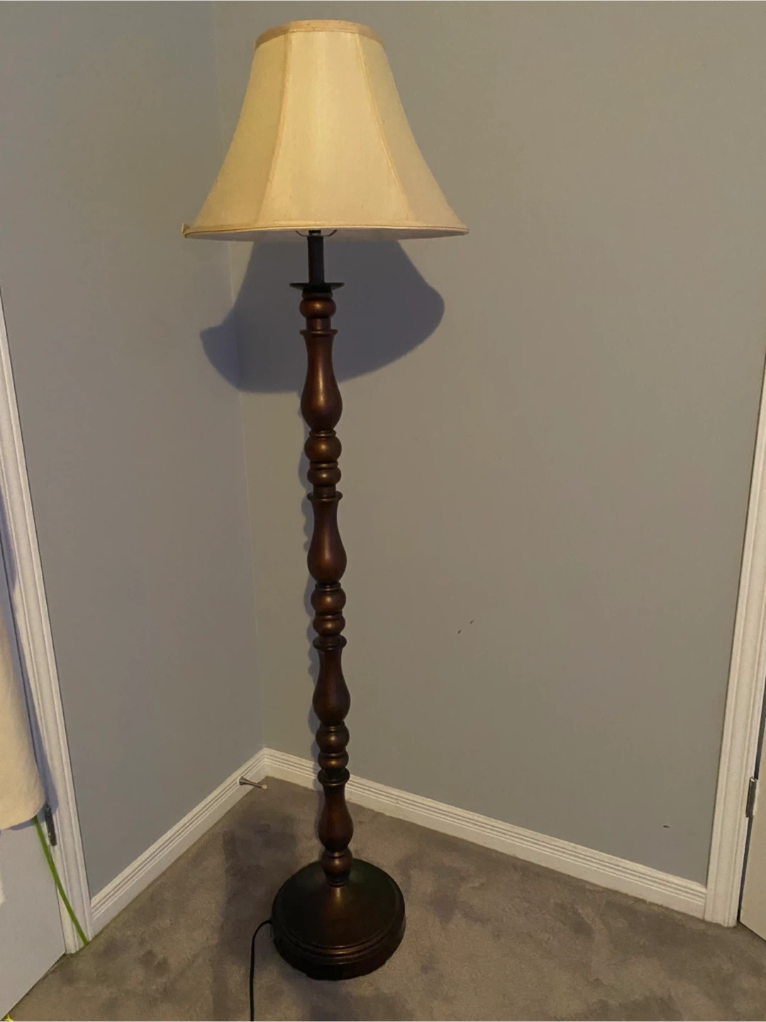 Floor Lamp - Wood Finish - photo 2