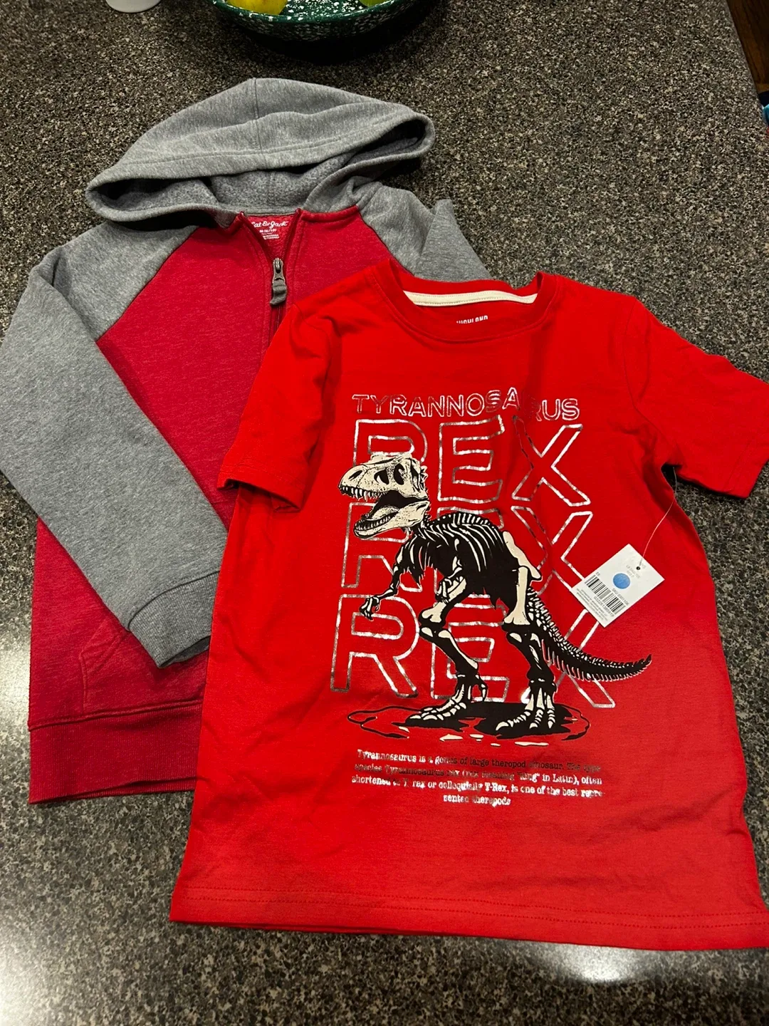Cat & Jack Boys' T-Shirt & Hoodie size 8 thumbnail