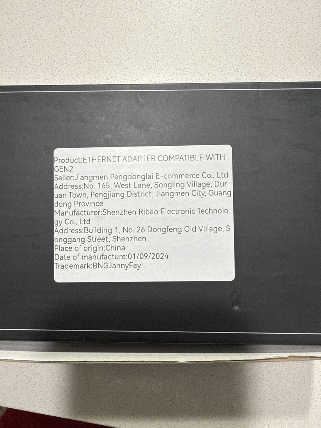 BNGJannyFay Ethernet Adapter V2 - New in Box! - photo 3