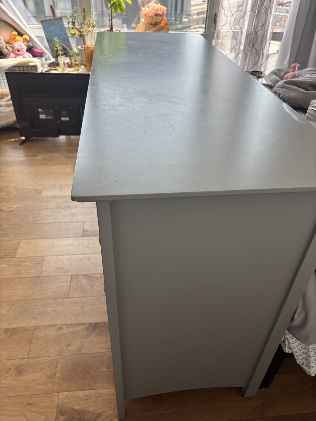 Gray 6-Drawer Dresser - photo 4