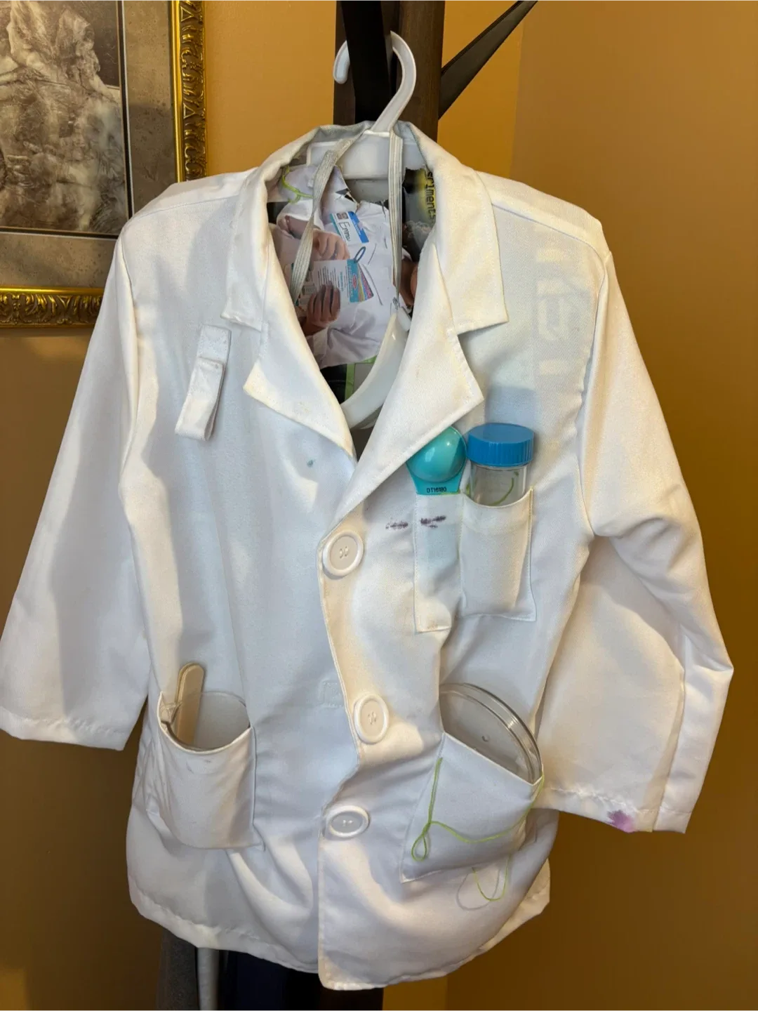 Mad scientist Lab costume with accessories thumbnail