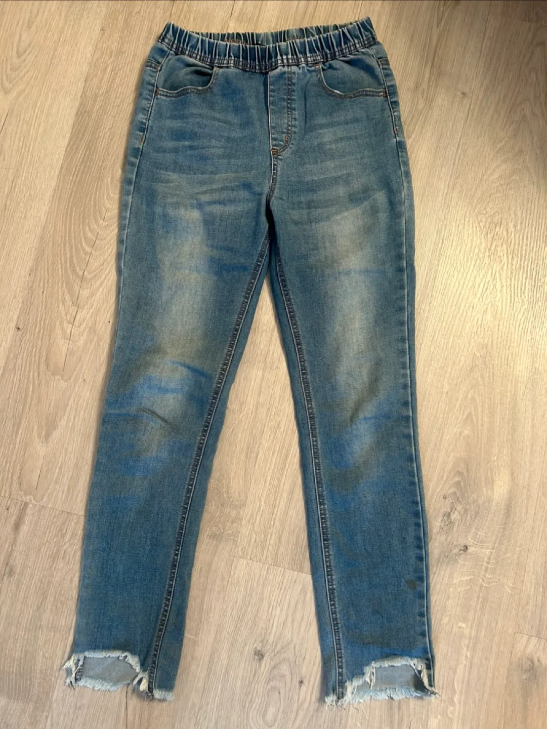 Bossini Blue Washed Jeans - Size XS thumbnail