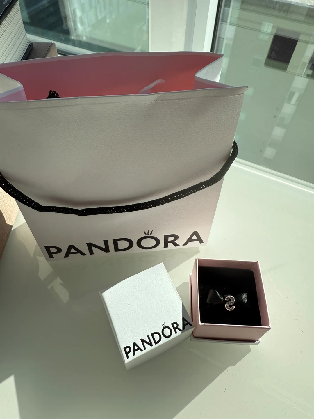 Brand new Pandora Letter S Charm