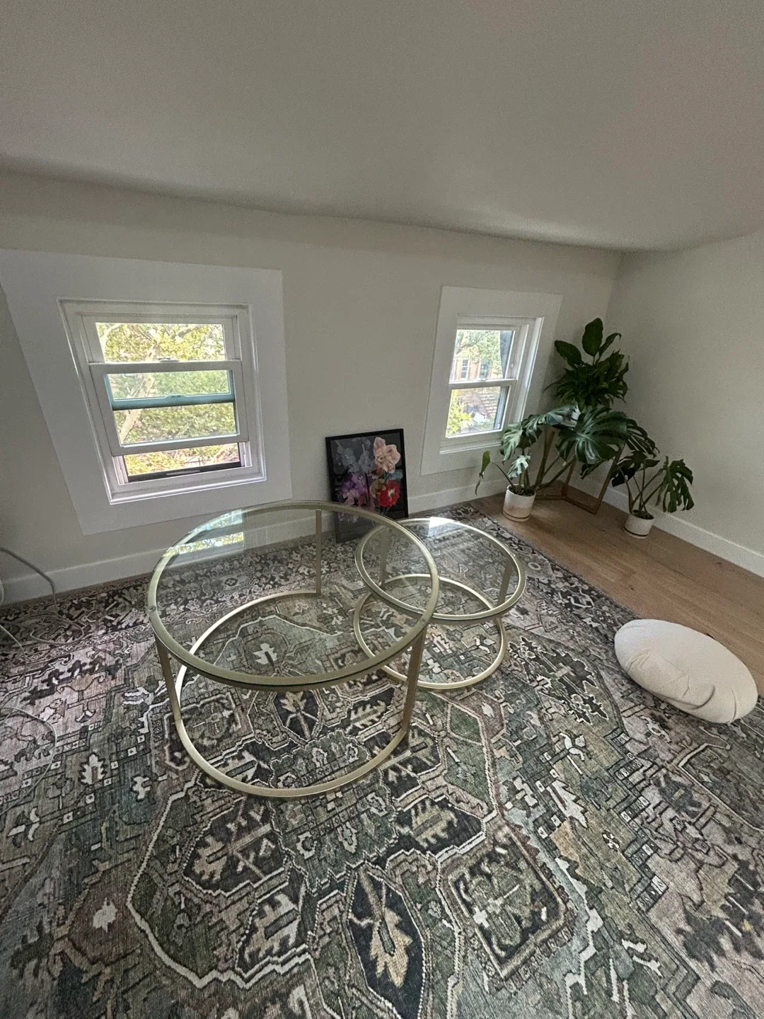 Nesting Coffee Tables - Glass & Gold Finish image indicator(5)