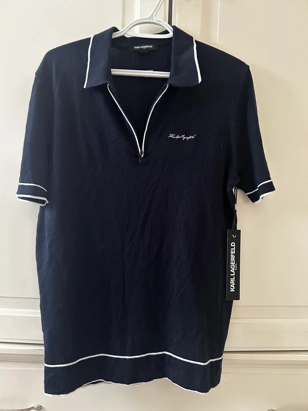 Karl Lagerfeld Paris Polo Shirt - Size M thumbnail