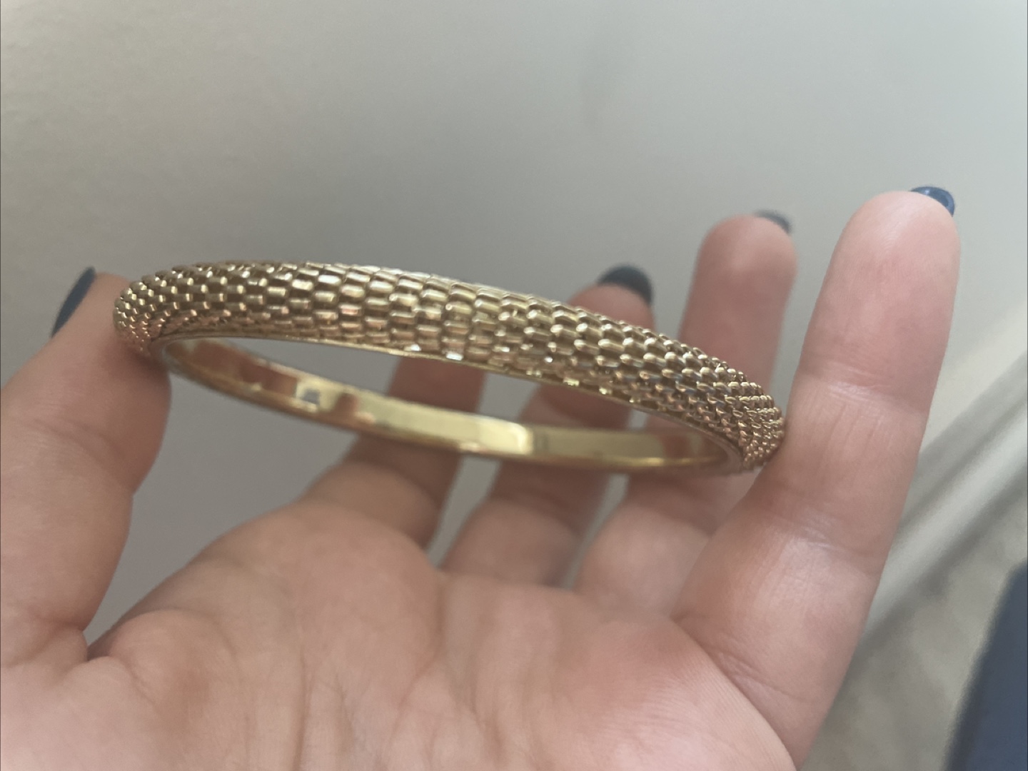 Gold Bangle Bracelet - photo 2