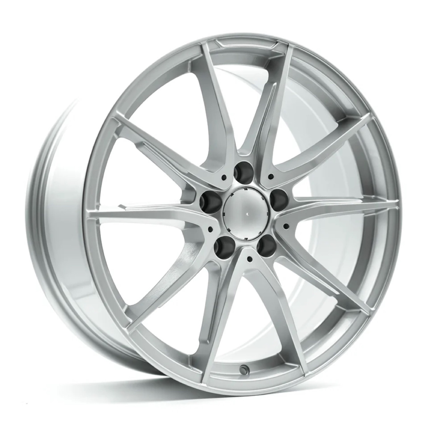 Set (4) of MB1 Silver Rims - 18x8.0