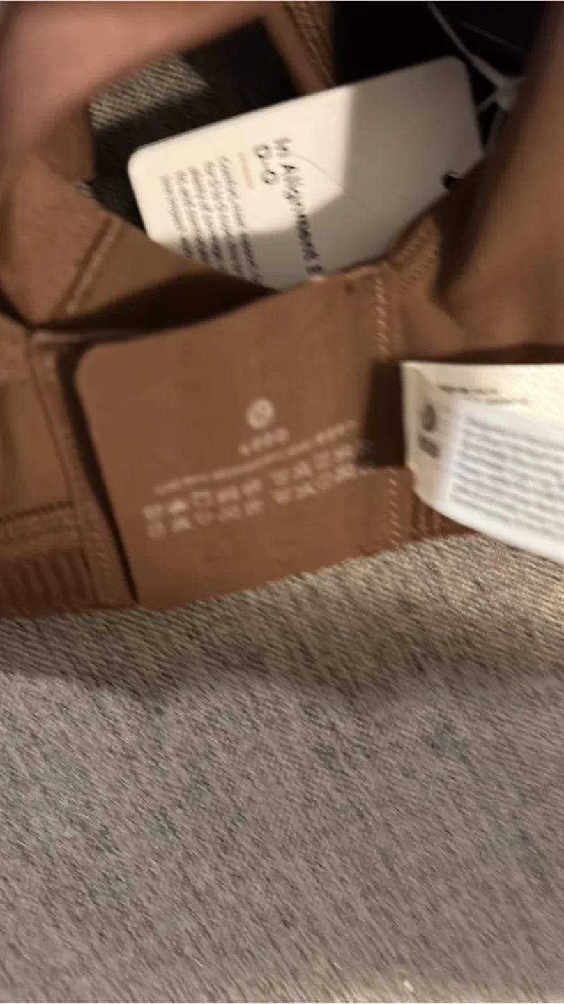 Lululemon In Alignment Bra, D-G, Brown image indicator(3)