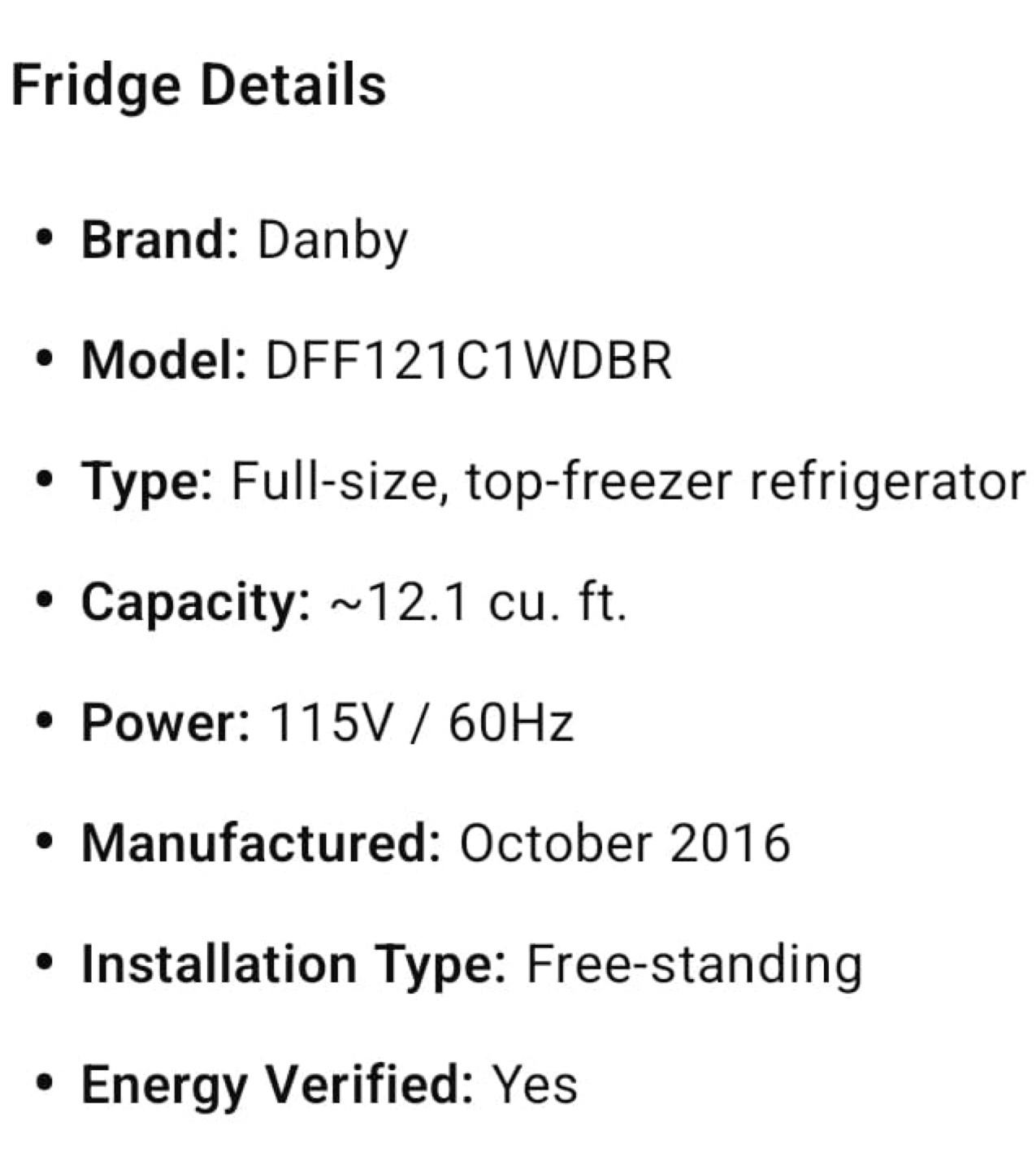 Danby Top-Freezer Refrigerator - photo 2
