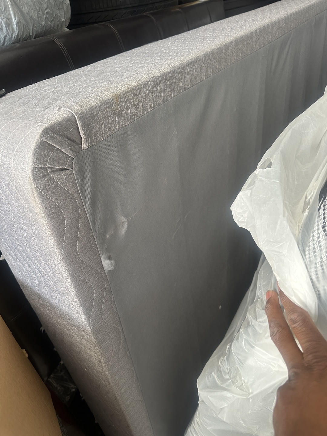 Double Mattress w/ Box spring and Headboard - photo 2