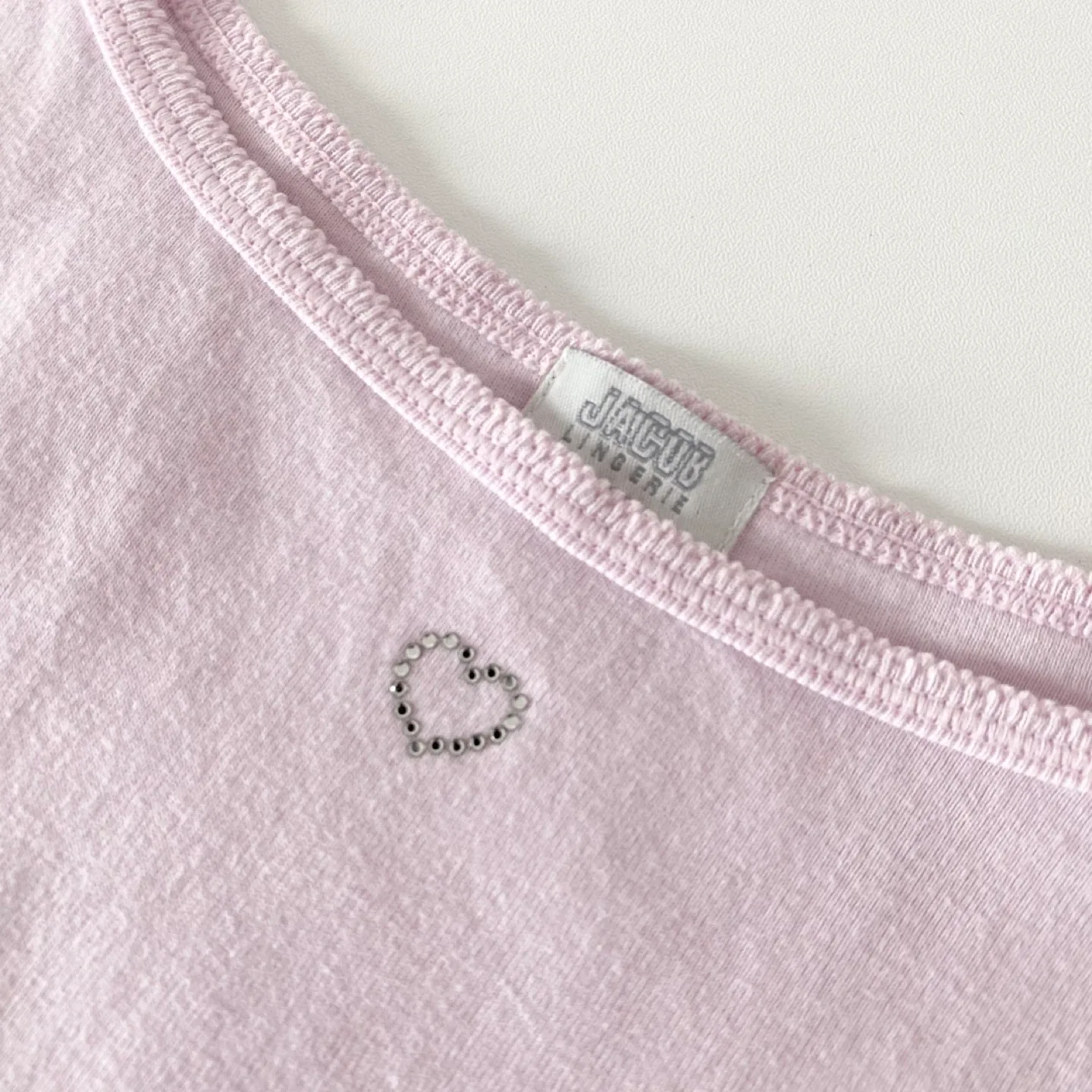 Y2K Jacob Cami with Bijouled Heart image indicator(3)