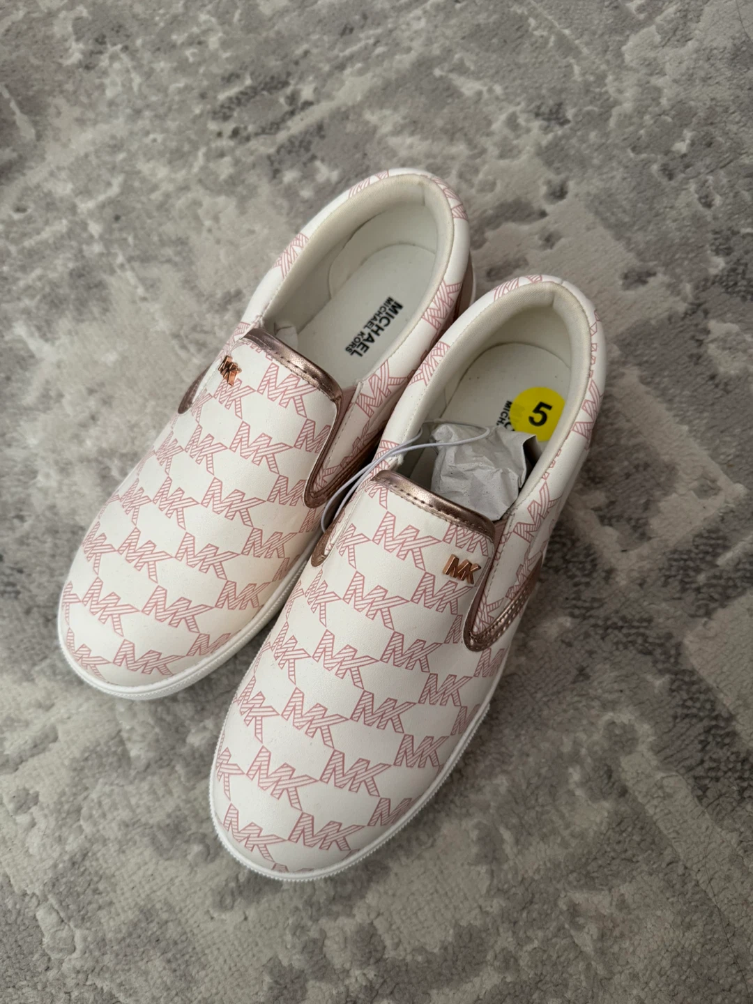 Michael Kors Size 5 Slip-on Sneakers