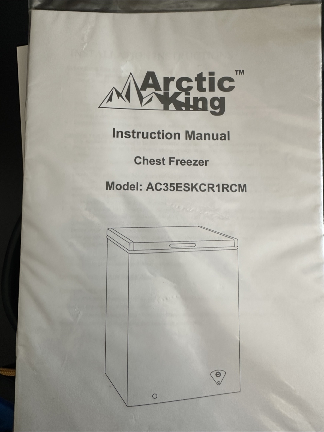 Arctic King Chest Freezer - Model AC35ESKCR1RCM - photo 3