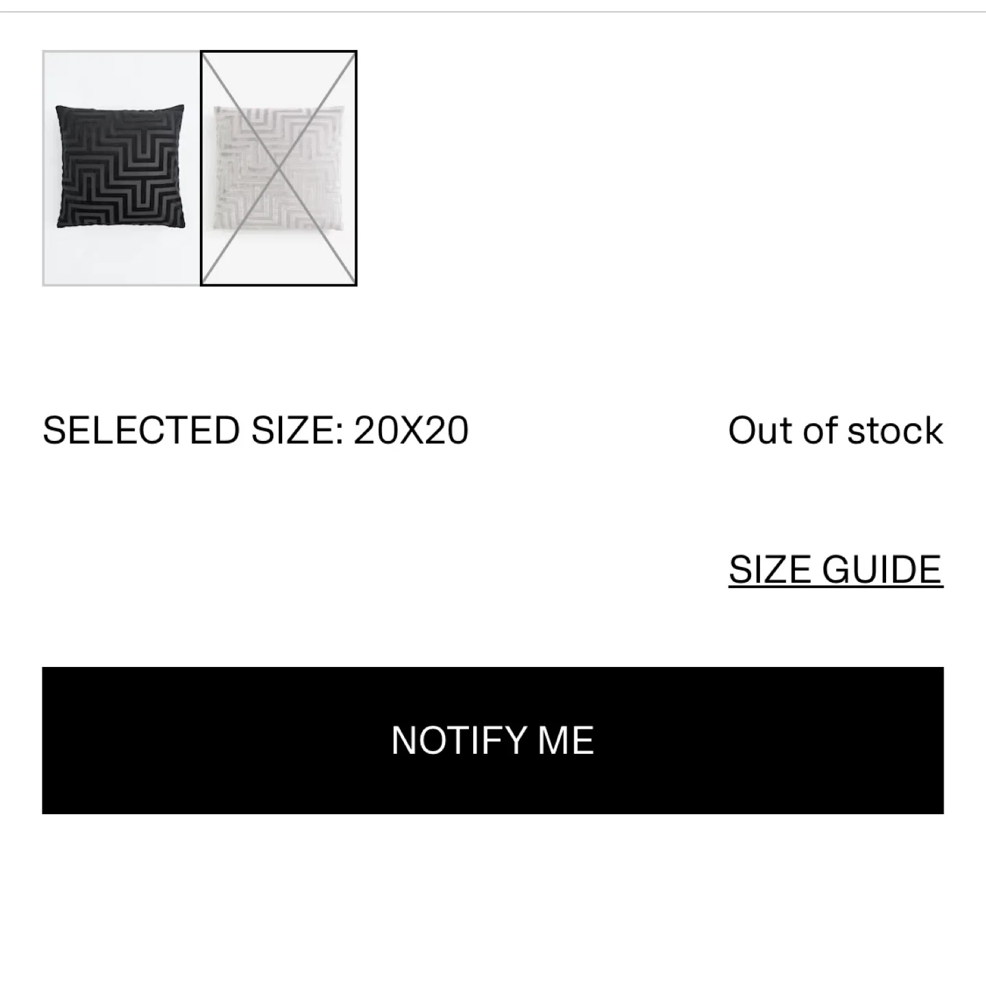 H&M Velvet Cushion Covers x2 image indicator(2)