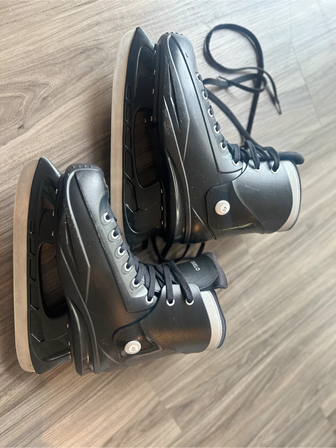 Oxelo Ice Skates - Size 45 Us 10.5 - photo 4