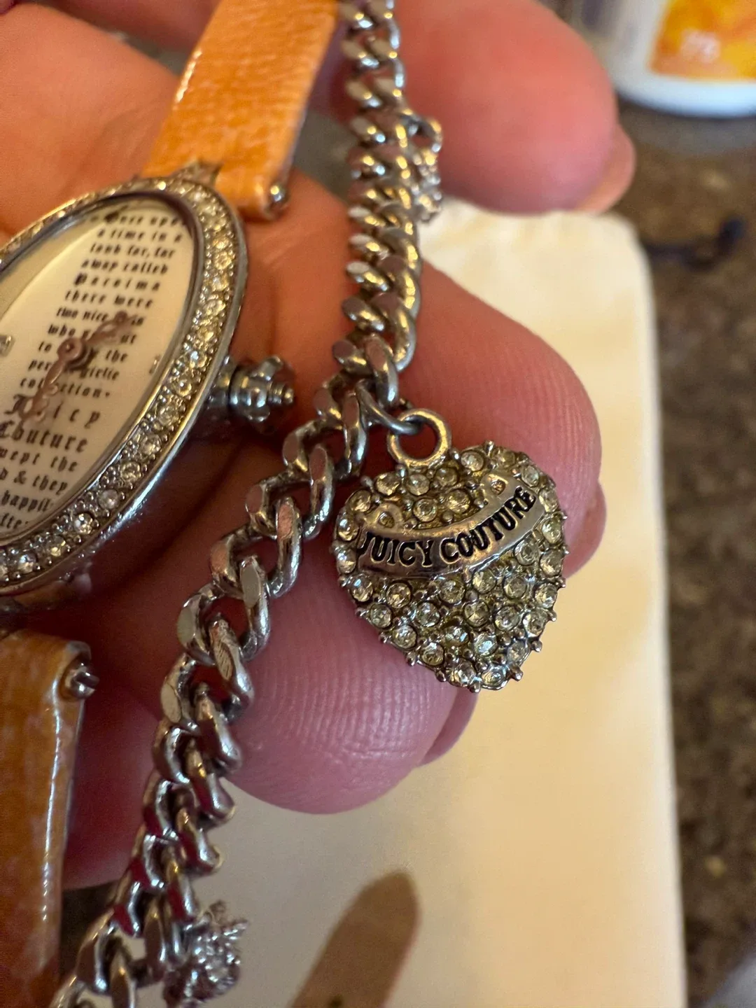 Juicy Couture Charm Watch - Orange Strap image indicator(4)