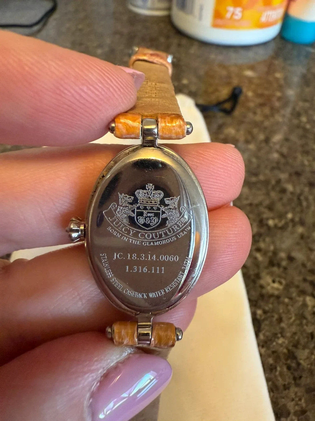 Juicy Couture Charm Watch - Orange Strap image indicator(2)