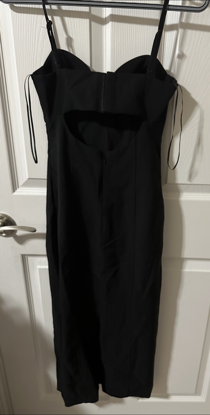 Dynamite Sweetheart Neckline Black Dress | Size: XXS | NWT - photo 2