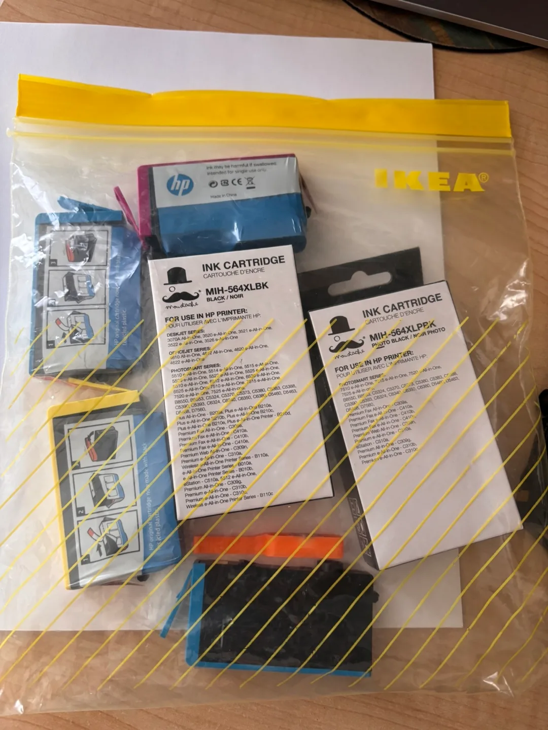 HP Photosmart 7520 Printer w/ Ink Cartridges image indicator(5)