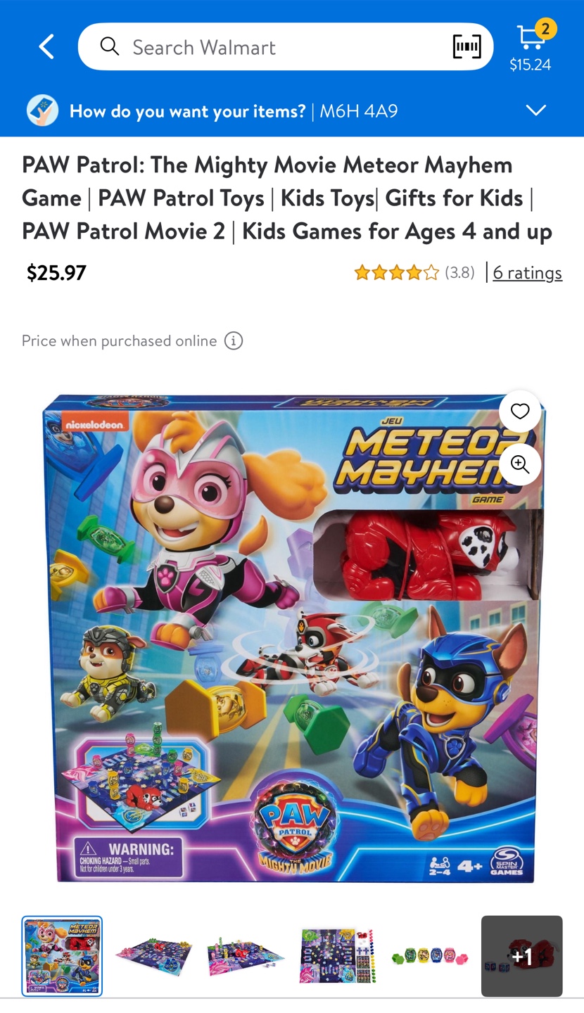 Paw Patrol: The Mighty Movie Meteor Mayhem Game - photo 3