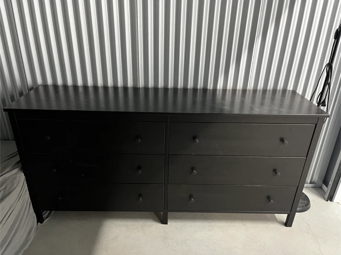 IKEA Hemnes Black-Brown Dresser - photo 2