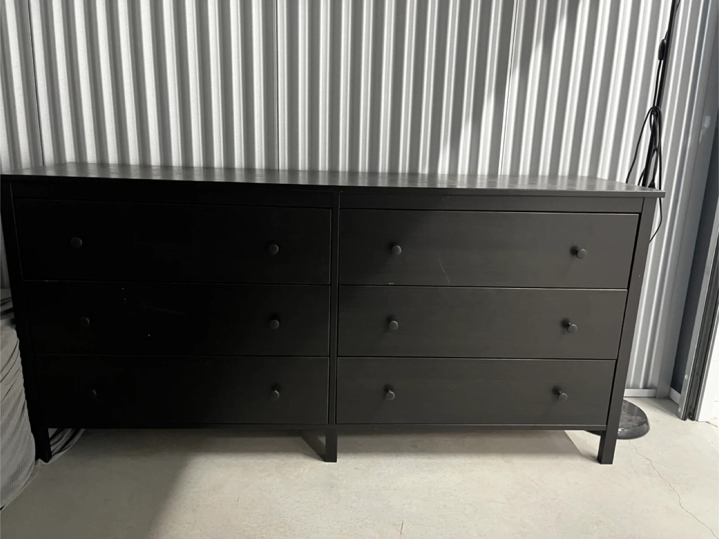 IKEA Hemnes Black-Brown Dresser