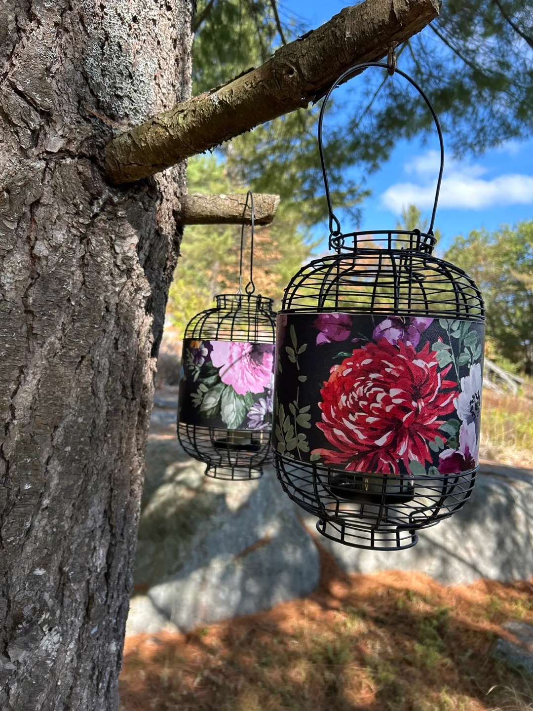 Floral Lanterns - Set of 4 image indicator(3)