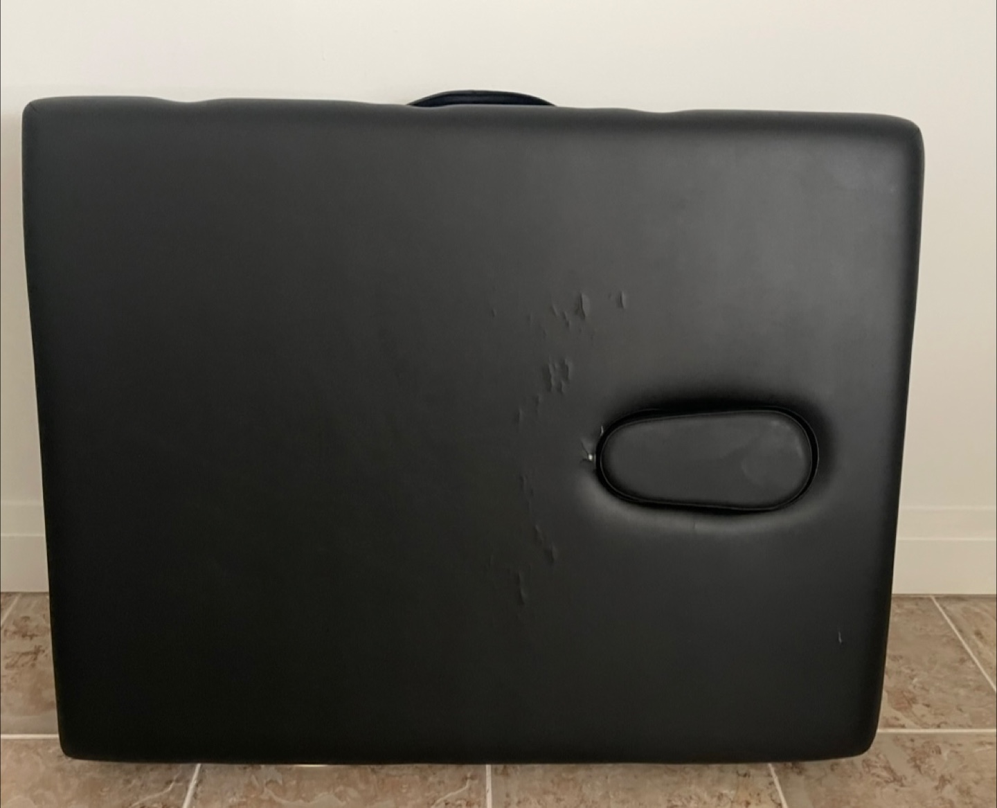 Black Massage Table