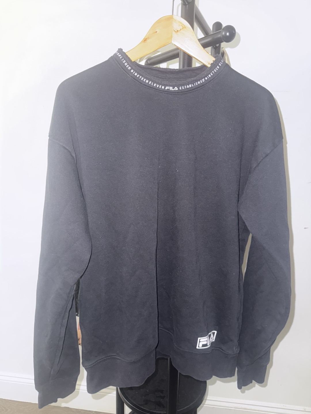 Fila Black Sweatshirt