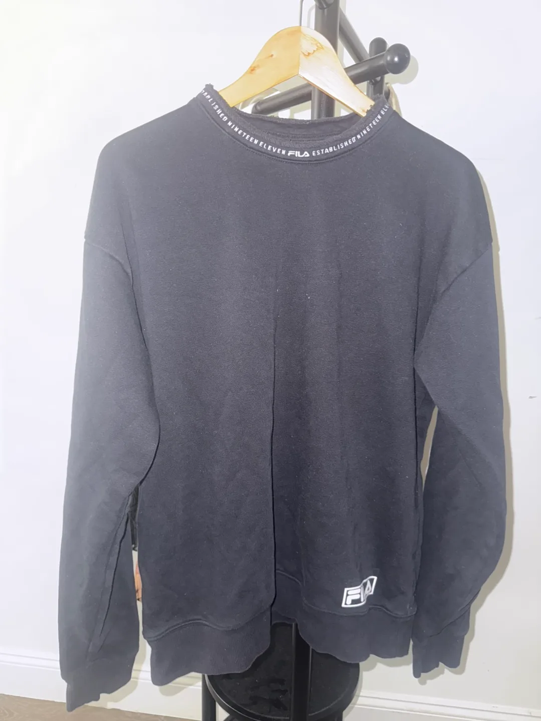 Fila Black Sweatshirt thumbnail